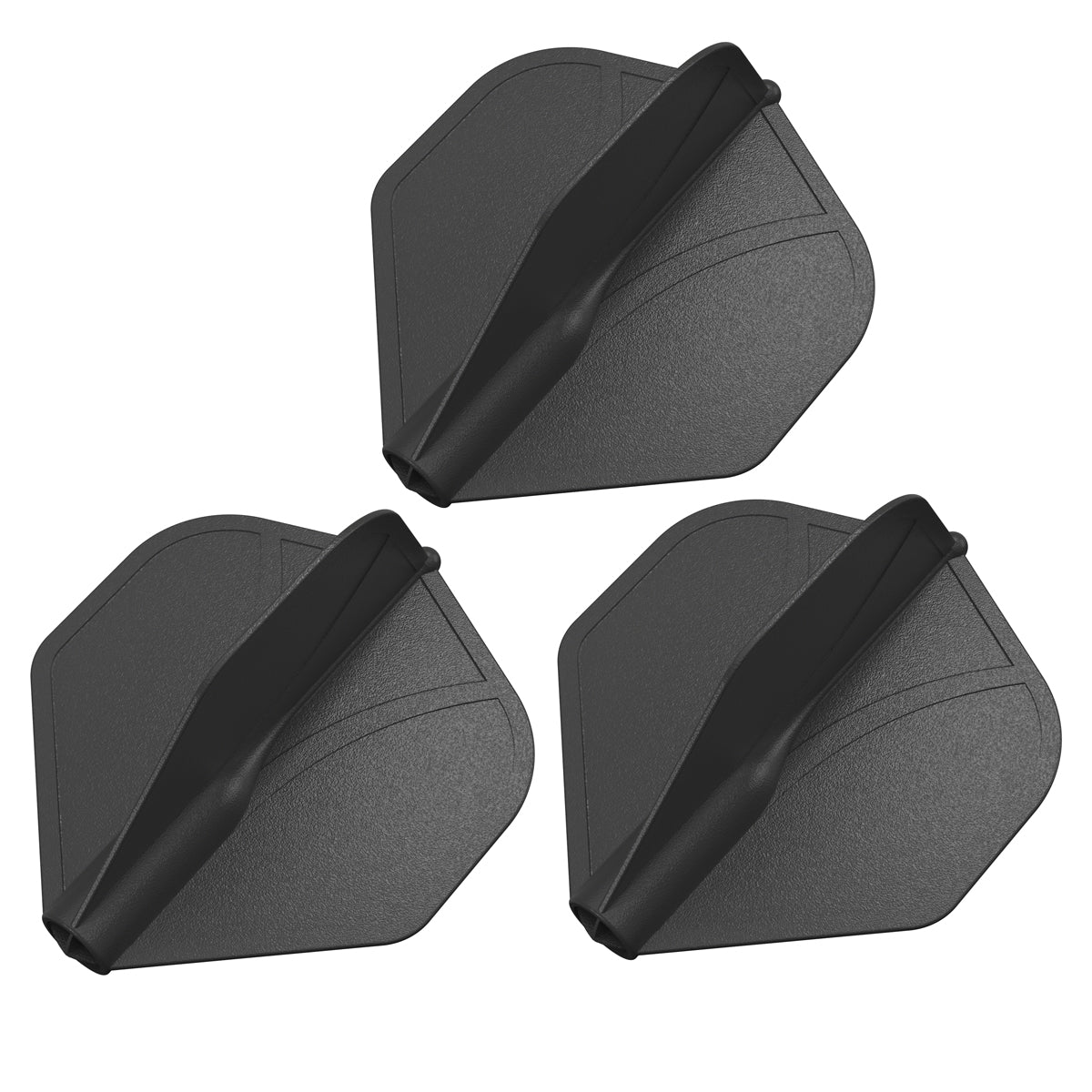 Shot Airfoil Molded Dart Flight