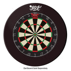 Shot 1pce Dartboard Surround Red & Black