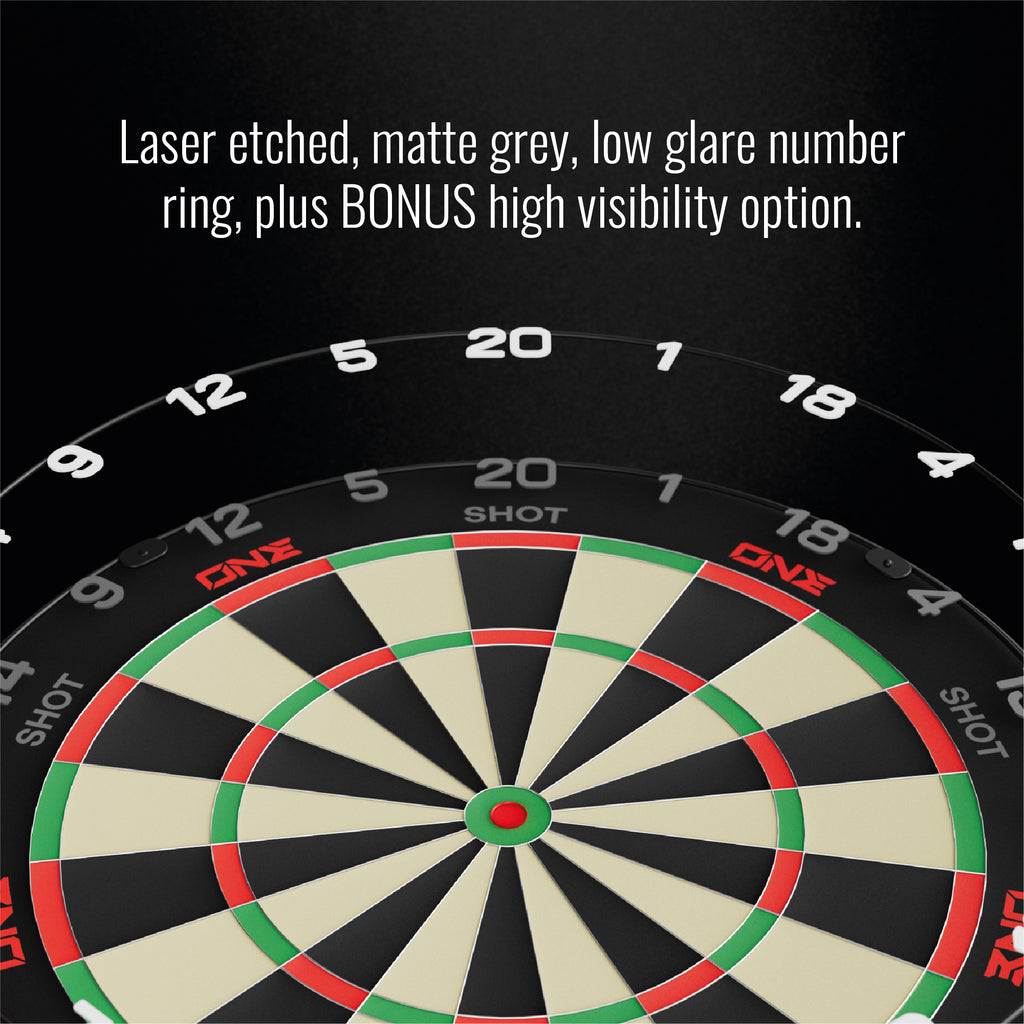 Shot ONE dartboard