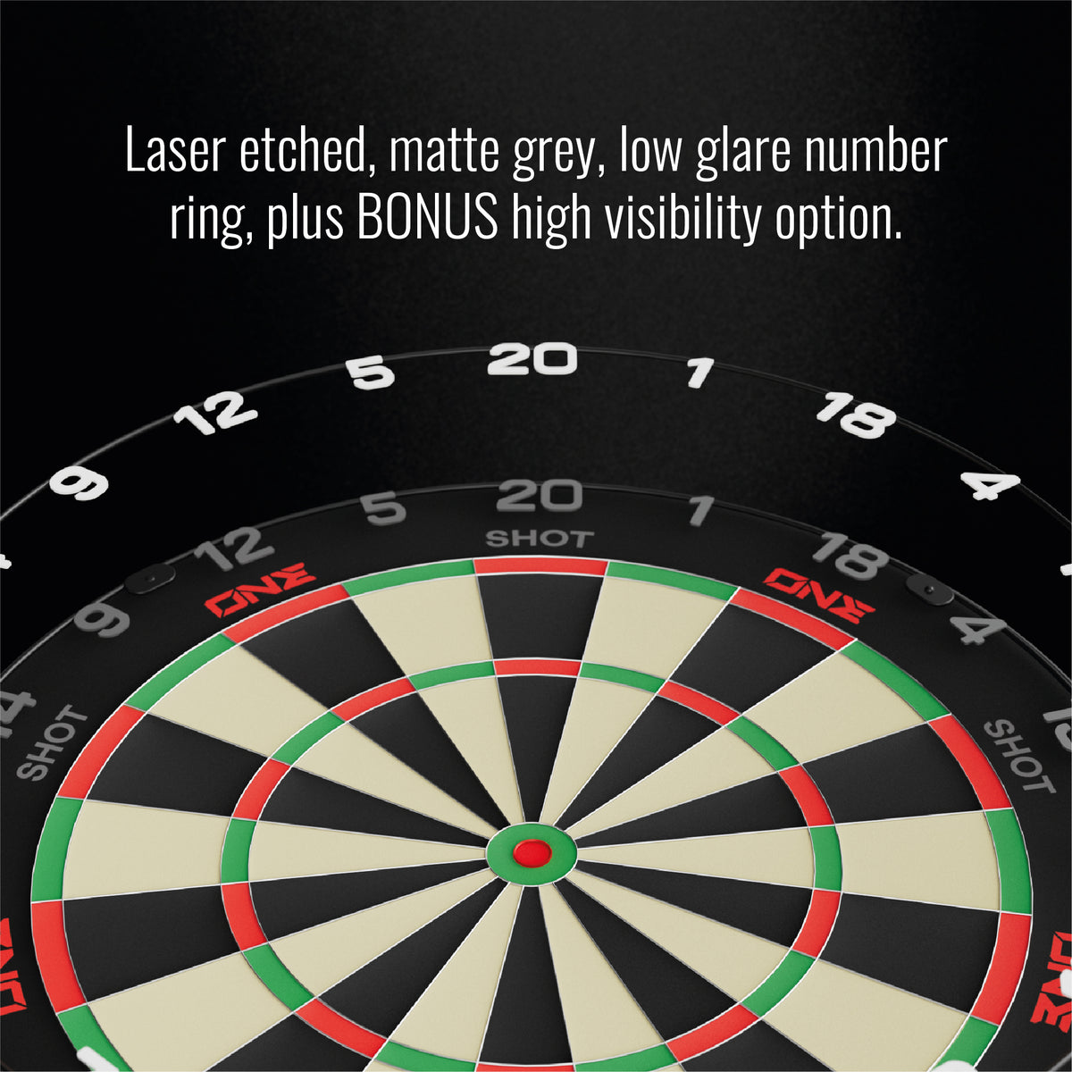Shot ONE dartboard