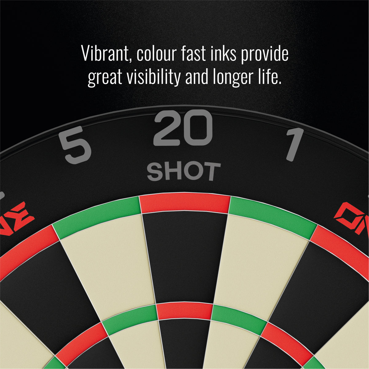 Shot ONE dartboard
