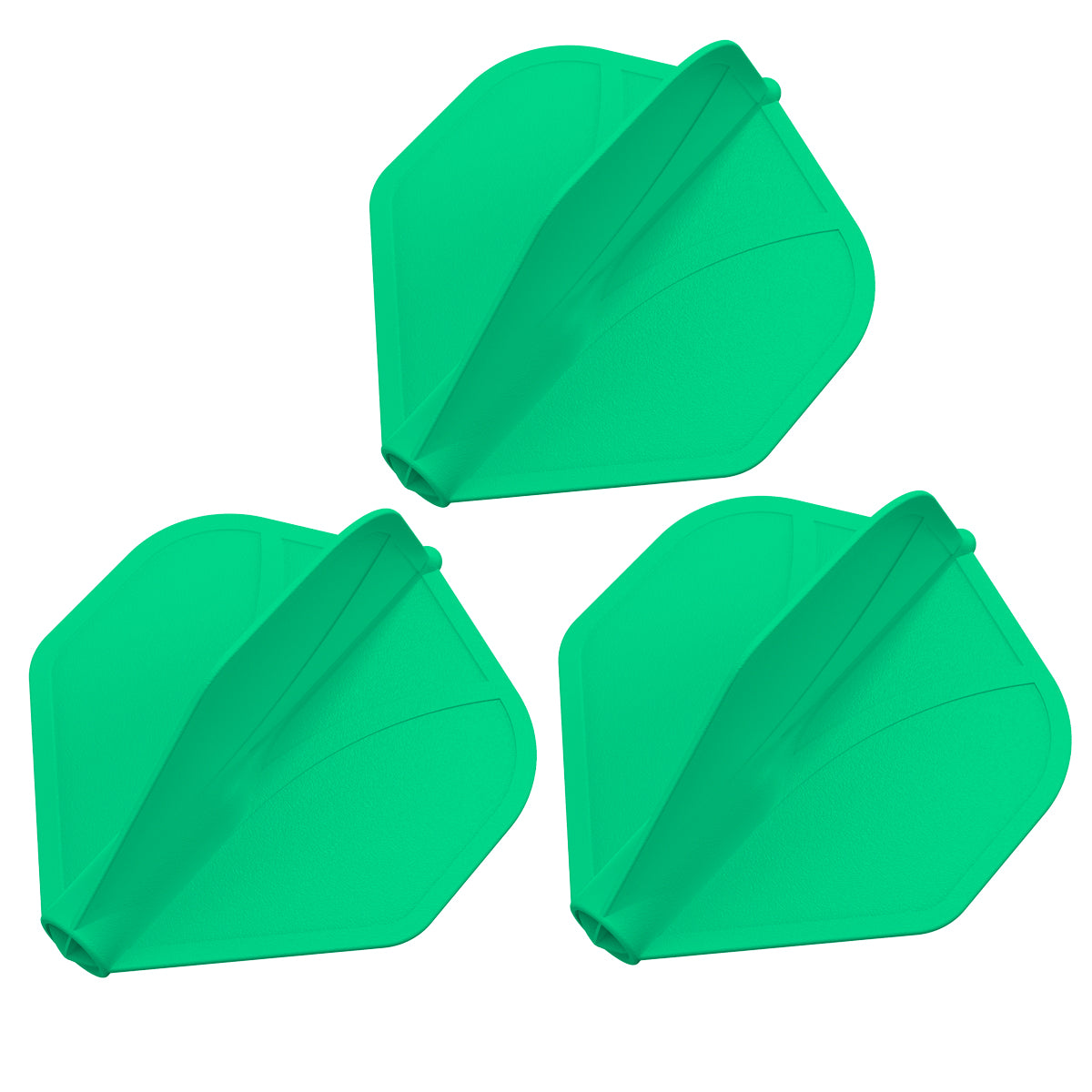 Shot Airfoil Molded Dart Flight