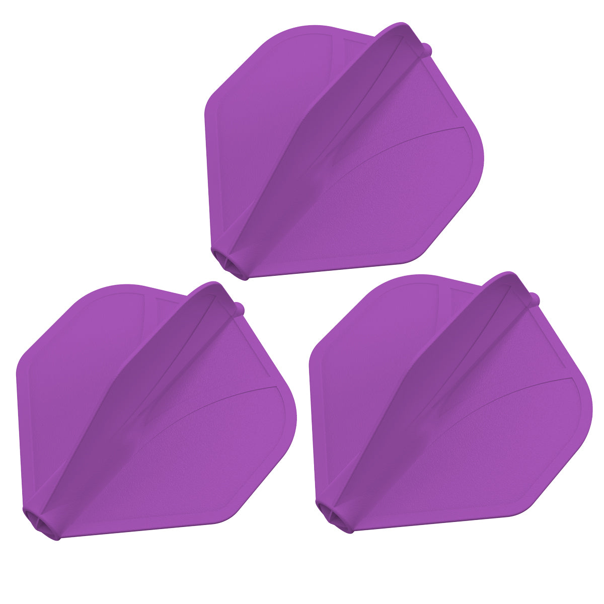 Shot Airfoil Molded Dart Flight