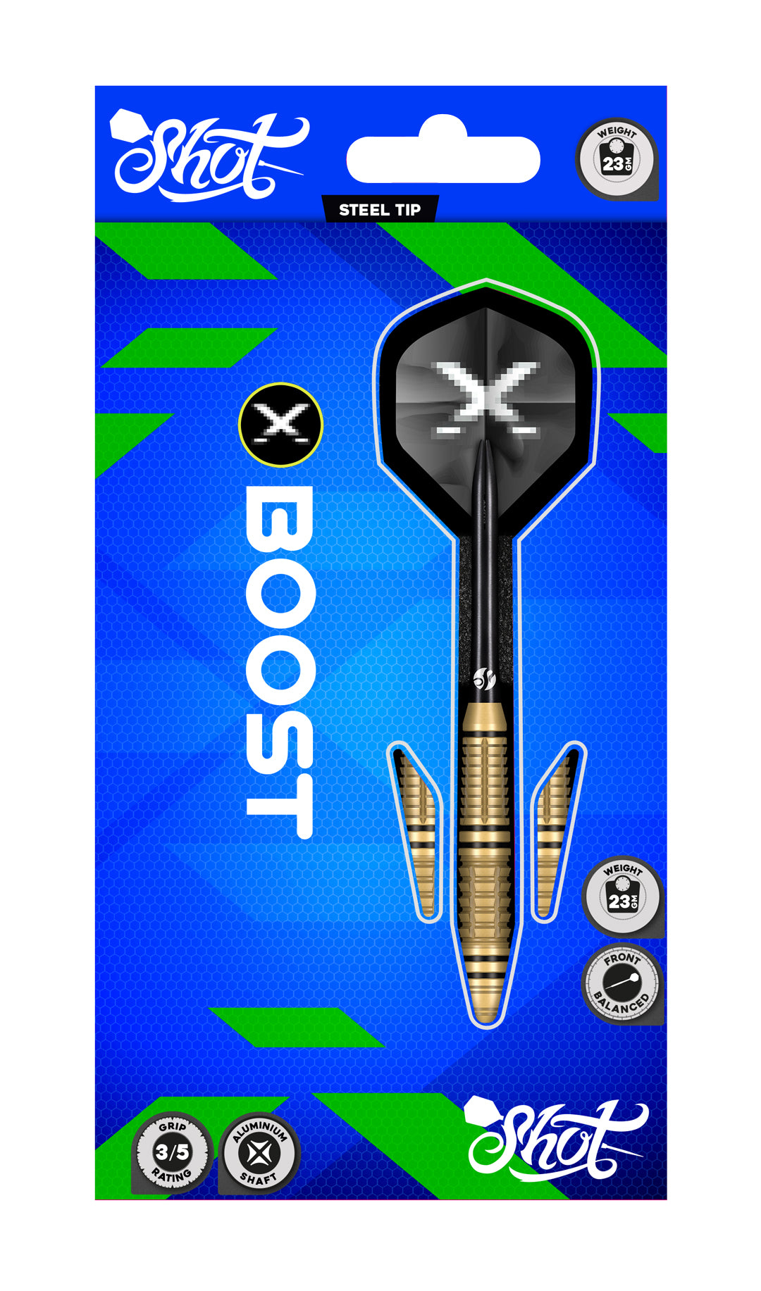 X-Boost Steel Tip Dart Set