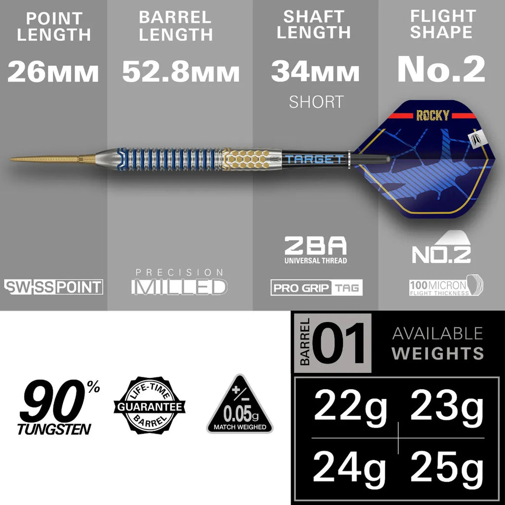 Josh Rock G1 Steel Tip Dart
