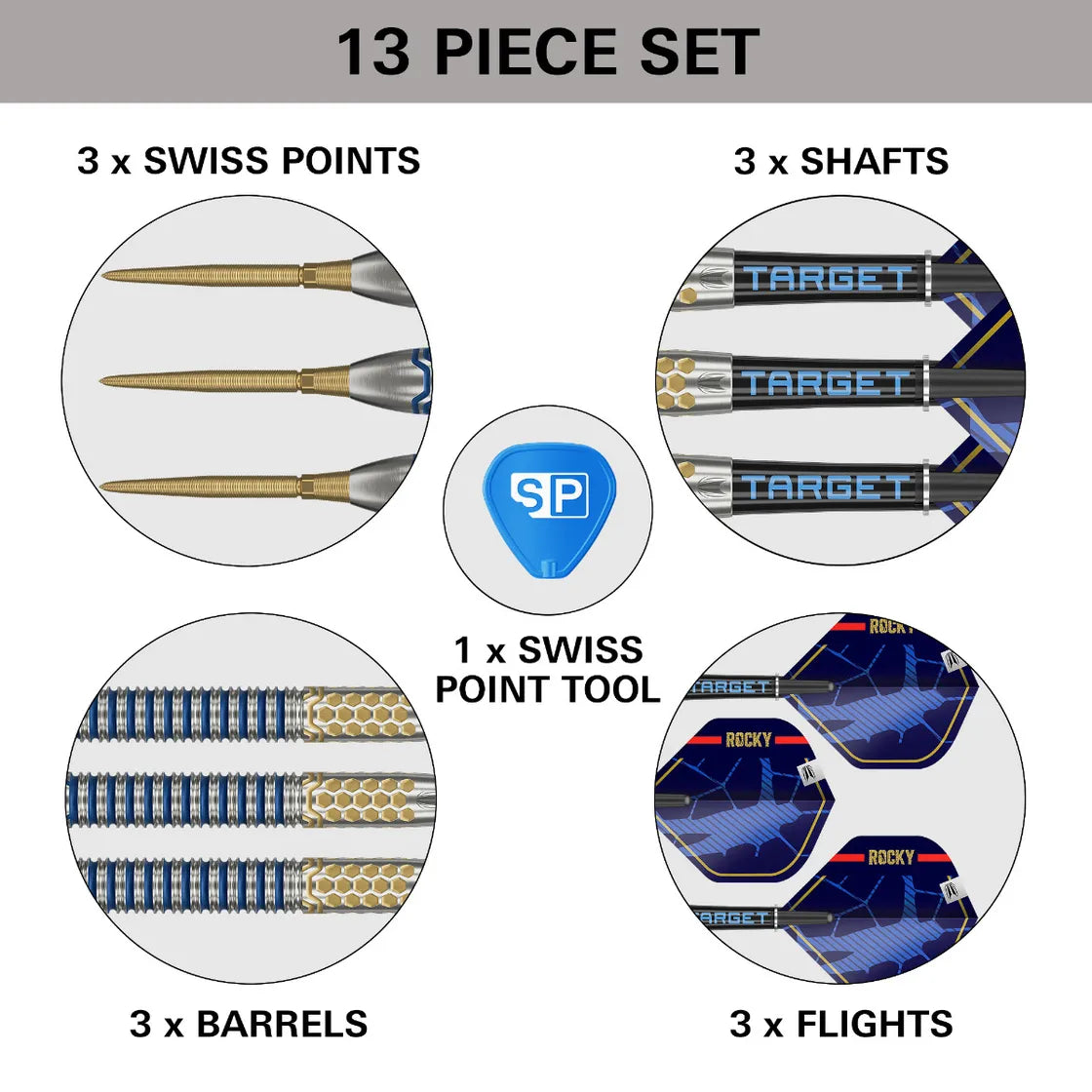 Josh Rock G1 Steel Tip Dart