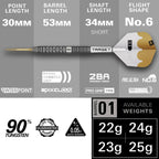 Redux 90% Steel Tip Dart 01