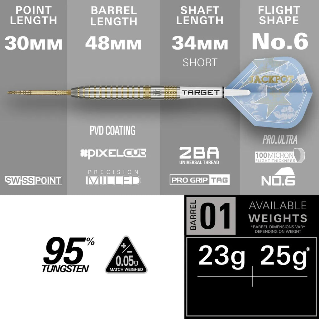 Adrian Lewis Showdown 95% Tungsten