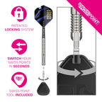 Justin Hood 90% Tungsten - Steel Tip Darts